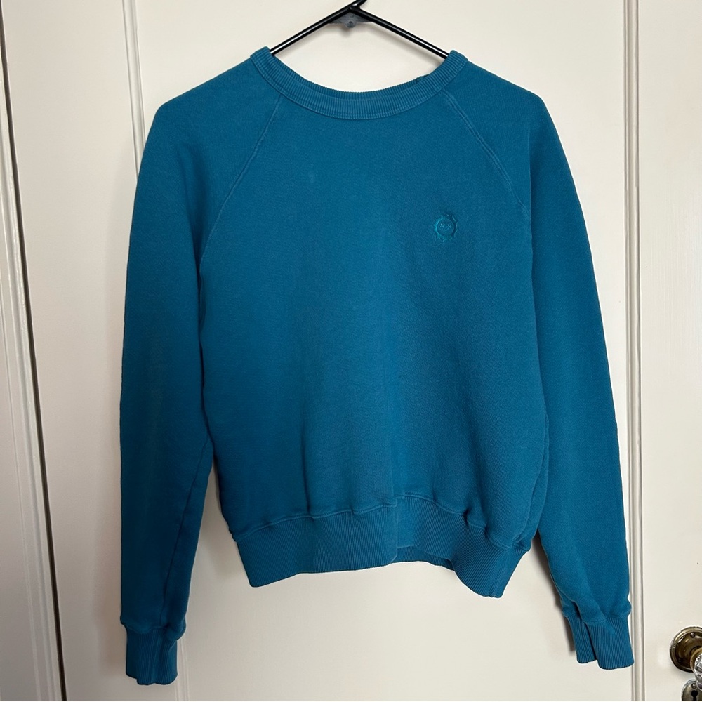 Big Bud Press Heavyweight Crew, Marine Blue. Size P.